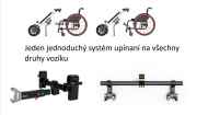 Elektrický přídavný pohon pro invalidní vozíky MIJO