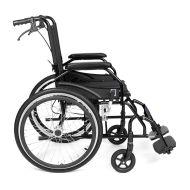 Ocelový invalidní vozík 46 cm.